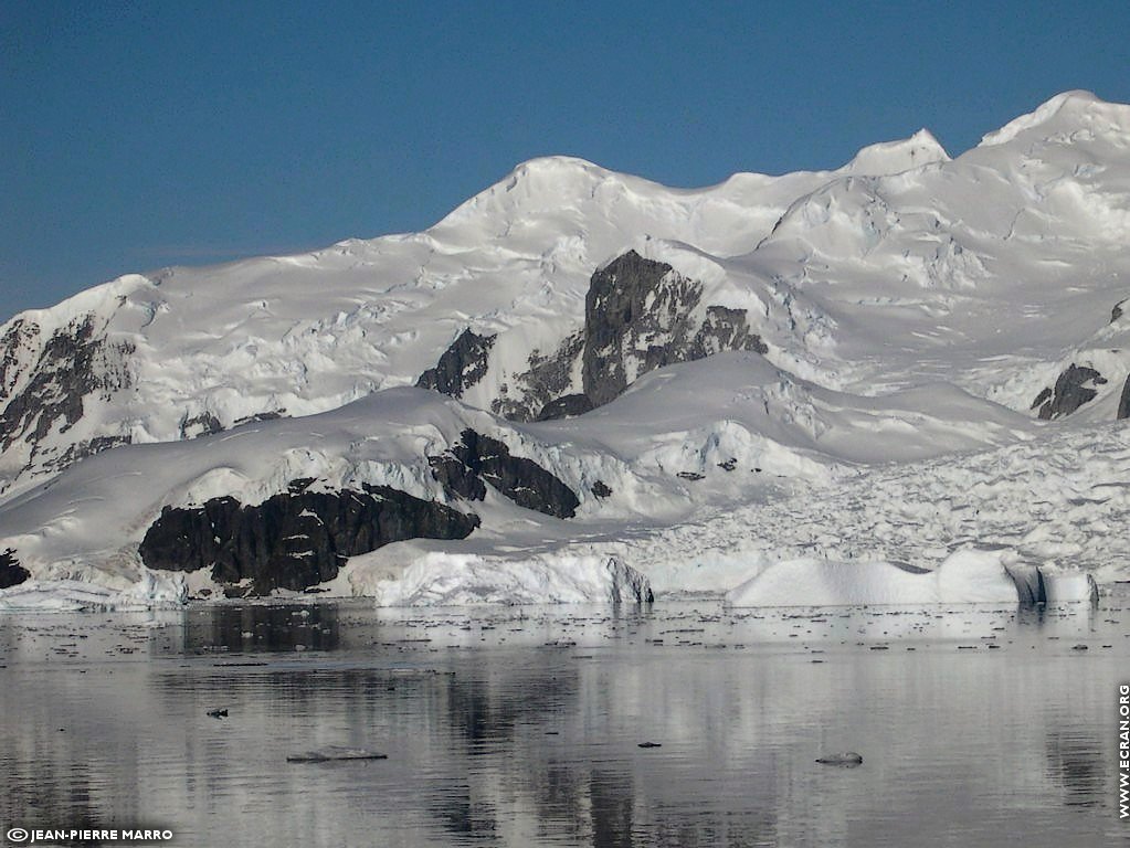 fonds d cran Antarctique Pole Sud Iceberg Banquise - de Jean-Pierre Marro