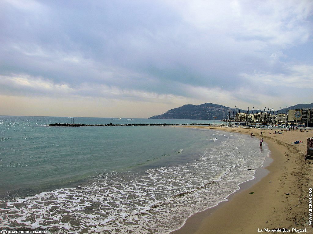 fonds d cran Cote d'Azur Alpes Maritimes Mandelieu la Napoule - de Jean-Pierre Marro