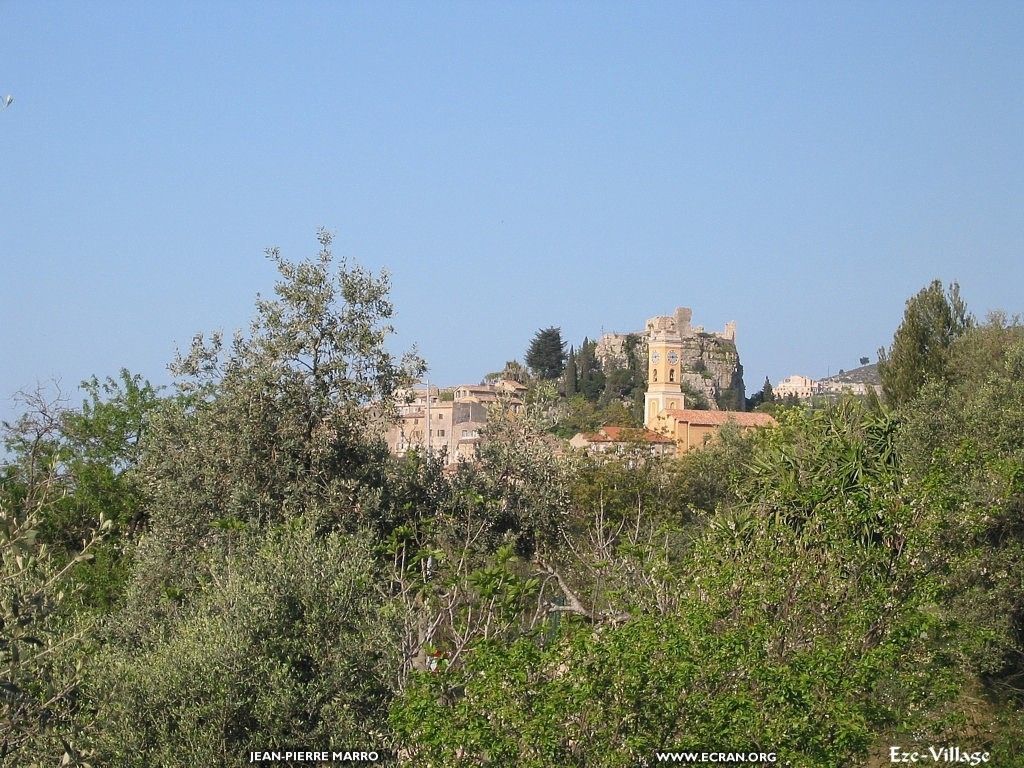 fonds d cran sud-cote-d-azur-provence-eze - de Jean-Pierre Marro